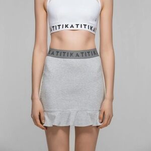 Titika Active Couture Trina Skirt – Size S (Heather Gray)